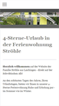 Mobile Screenshot of ferienwohnung-stroehle.de